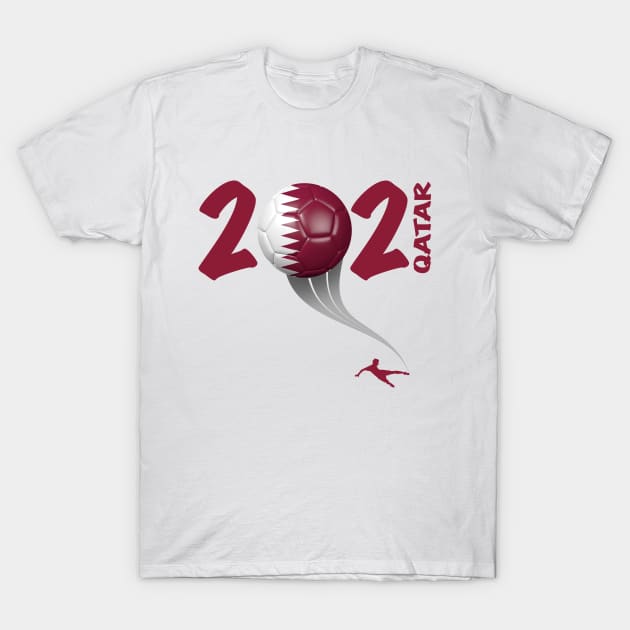 Qatar Copa America Soccer 2021 T-Shirt by DesignOfNations